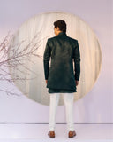 Moss Enchantment Open Jacket Set