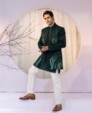 Moss Enchantment Open Jacket Set