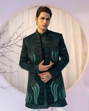 Moss Enchantment Open Jacket Set