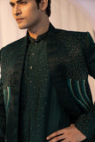 Moss Enchantment Open Jacket Set