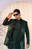 Moss Enchantment Open Jacket Set