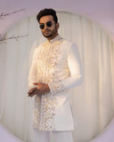 Pearlescent Pride Achkan Set