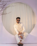 Pearlescent Pride Achkan Set