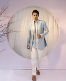 Azure Mist Open Jacket Set
