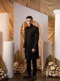 Noir Eclat Achkan Set