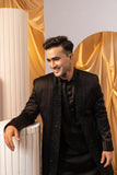 Noir Eclat Achkan Set