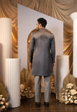 Graphite Glist Achkan Set
