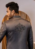 Graphite Glist Achkan Set