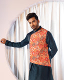 Azure Mist Nehru Set