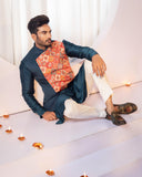 Azure Mist Nehru Set