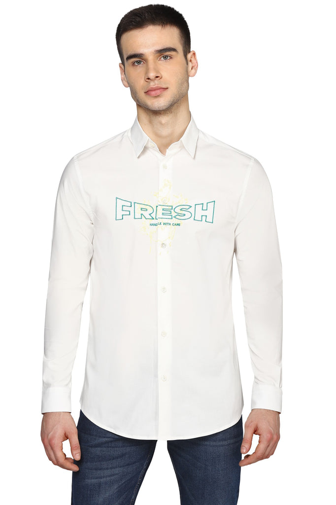 The Cinematic Fresh Shirt in Ivory White