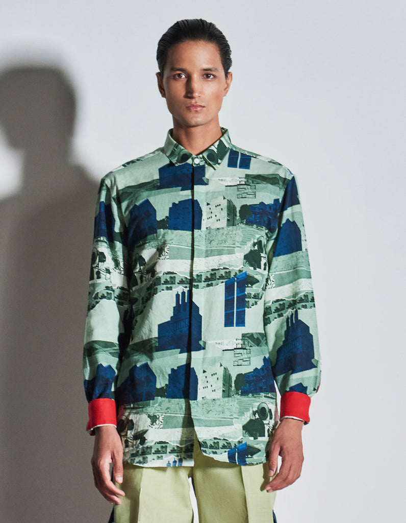 PRINTED FULL SLEEVE SHIRT