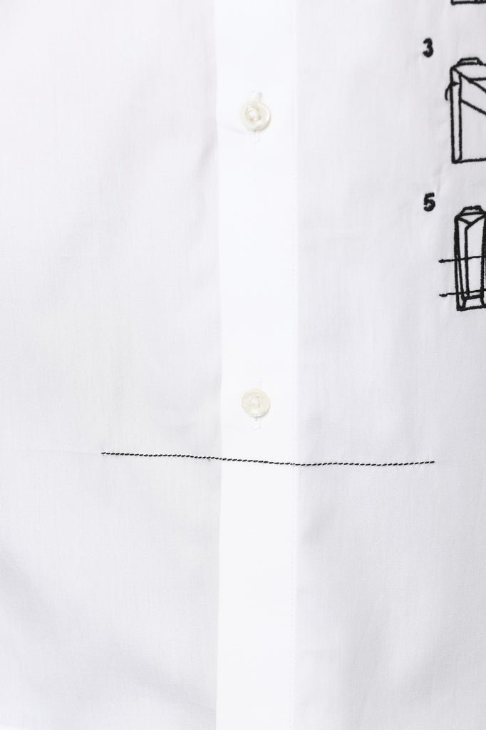 The Manual Shirt With Tux Detail