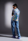Holographic Puffer Gilet - Unisex