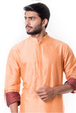 Peach Pathani Set