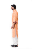 Peach Pathani Set