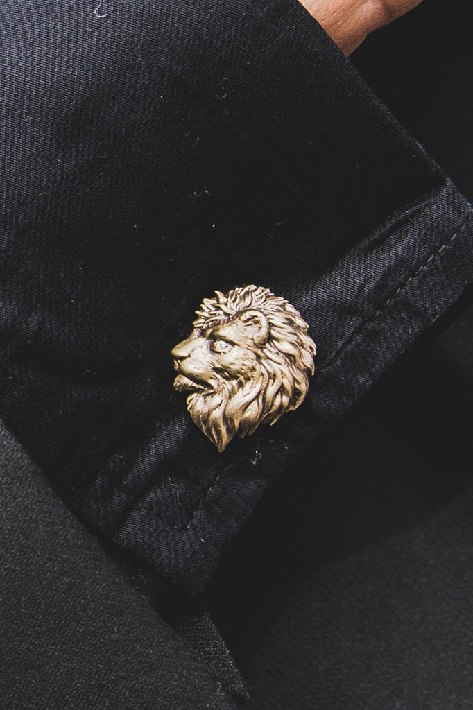 The Side Lion Cufflinks