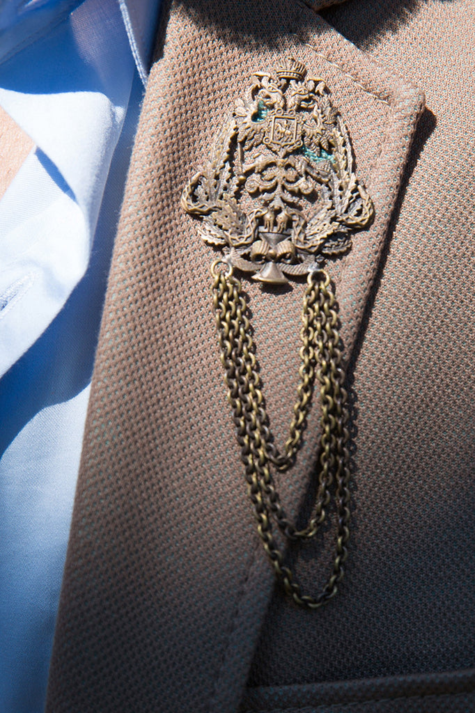 The Thompson Chained Brooch