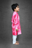 The boy in Pink