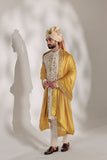 Ivory Ochre Sherwani Set