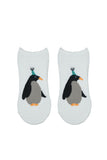 TOFFCRAFT - Penguin Graphic Low Cut Ankle Socks