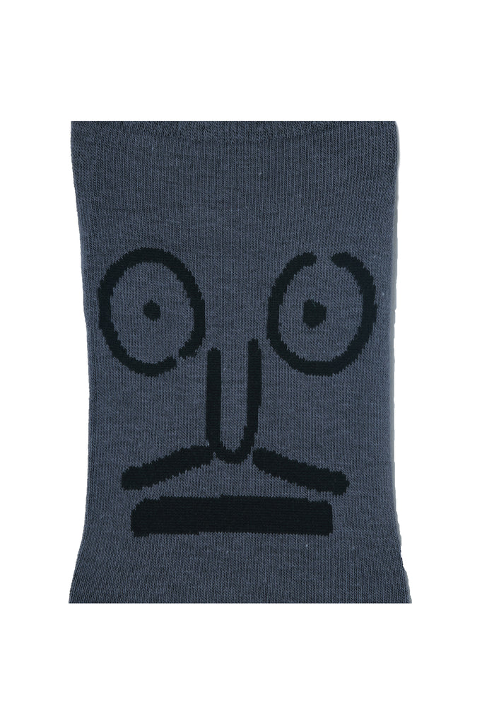 TOFFCRAFT - Quirky Face Graphic Low Cut Ankle Socks