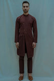 Brown Kurta and Pants