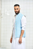 Pushad reversible block print waistcoat 2