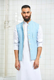Pushad reversible block print waistcoat 2
