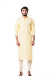 LIME YELLOW KURTA SET