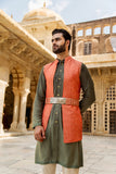 Kurta Jacket Set