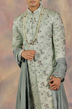 Hazy Blue Sherwani