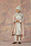 Hazy Blue Sherwani Set