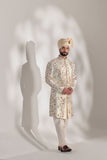 Ivory Ochre Sherwani