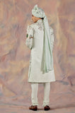 Hazy Blue Sherwani Set