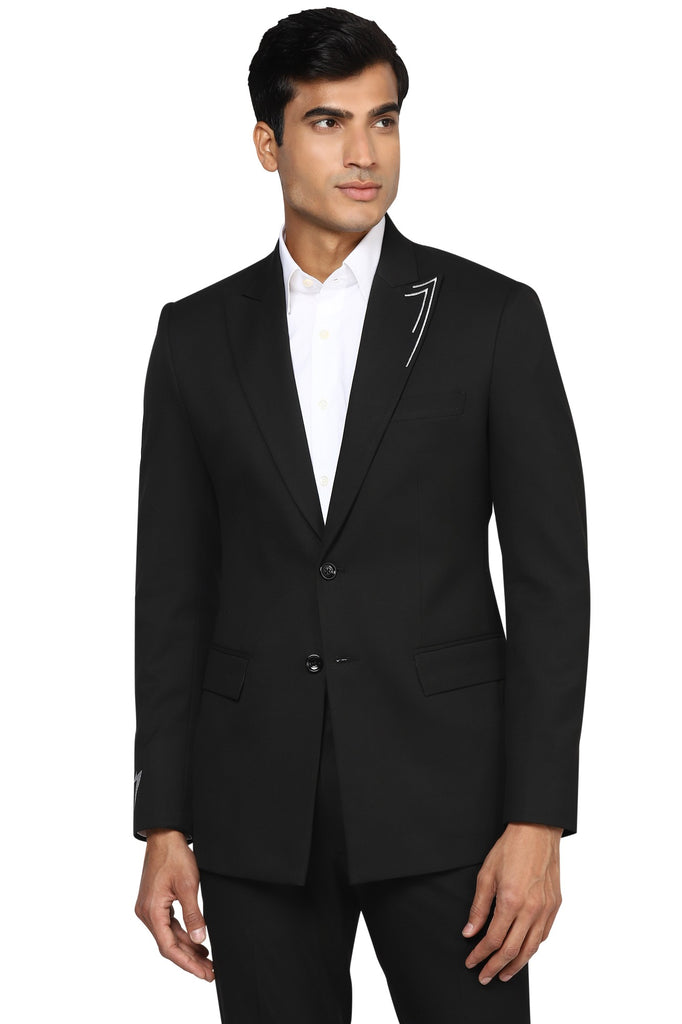 Buy Hang Up Black Regular Fit Two Piece Suit for Mens Online  Tata CLiQ