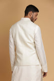 Offwhite nehru jacket