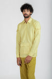SANDSTONE ZIP UP SHIRT