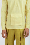 SANDSTONE ZIP UP SHIRT