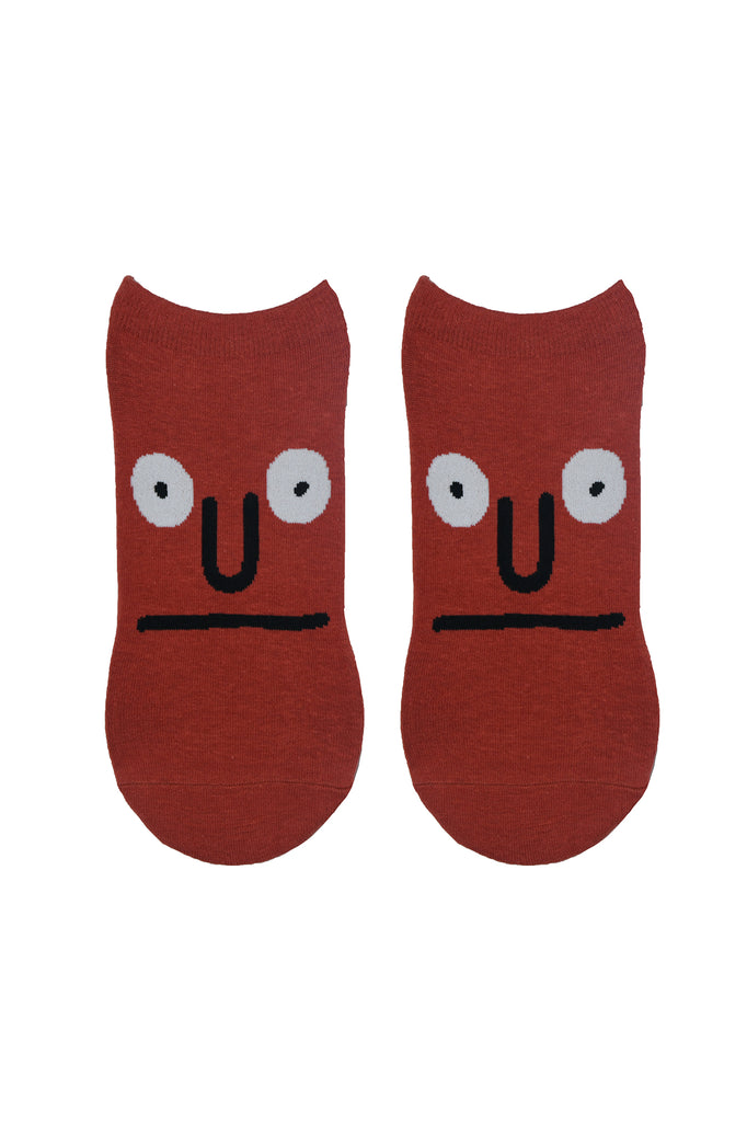 TOFFCRAFT - Emoji Graphic Low Cut Ankle Socks