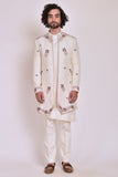Hand painted Ivory 
Contemporary Jacket