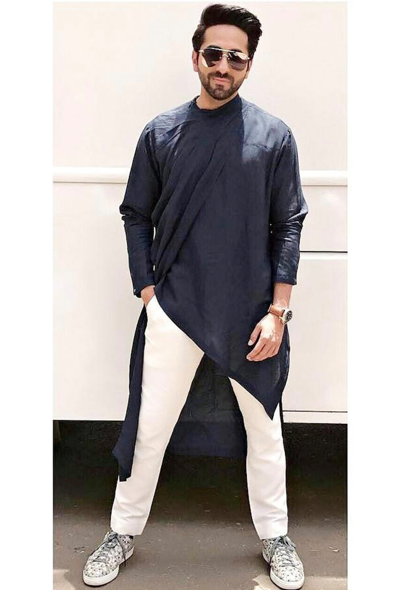 LAYERED ASYMMETRICAL KURTA