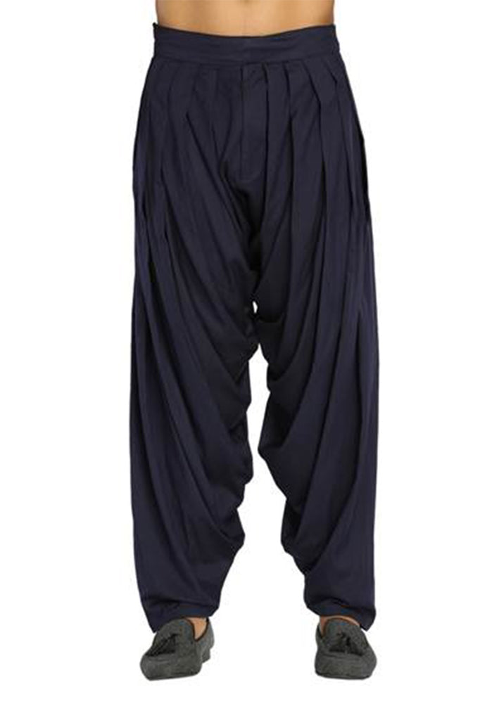 Buy Black Art Silk Partywear Patiala Suit Online | Inddus.in | Buy Now. –  Inddus.com