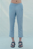 Cotton X Linen Sky Blue Trouser
