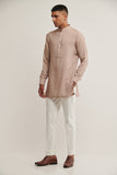 Classic Short Kurta in Moon Rock