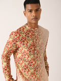 RUBY FIELD PRINTED ASYMMETRIC KURTA
