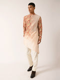 RUBY FIELD PRINTED ASYMMETRIC KURTA