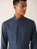 YALE DOUBLE FRONT SLIT KURTA