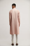 PINTUCKED KURTA SET IN SANDROSE