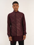 SILK EMBROIDERED JAWAHAR JACKET